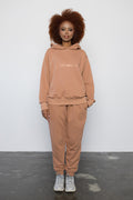 Compleu ROSE din bumbac cu broderie oversized - BILLIONAIRE